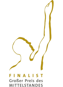Logo zum Finalist beim Großen Preis des Mittelstands